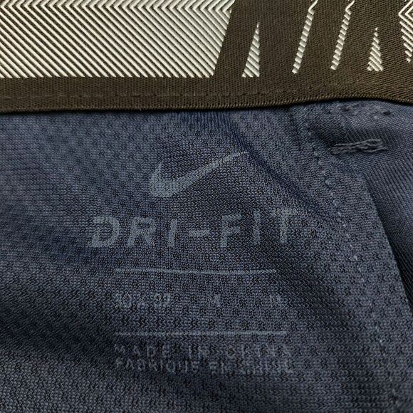 Nike Pants Mens 30x32 Navy Straight Leg Stretch Performance Comfort Preppy Golf - Picture 9 of 12